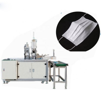 Automatic mask machine 3 ply nonwoven fabric masks making machine production line